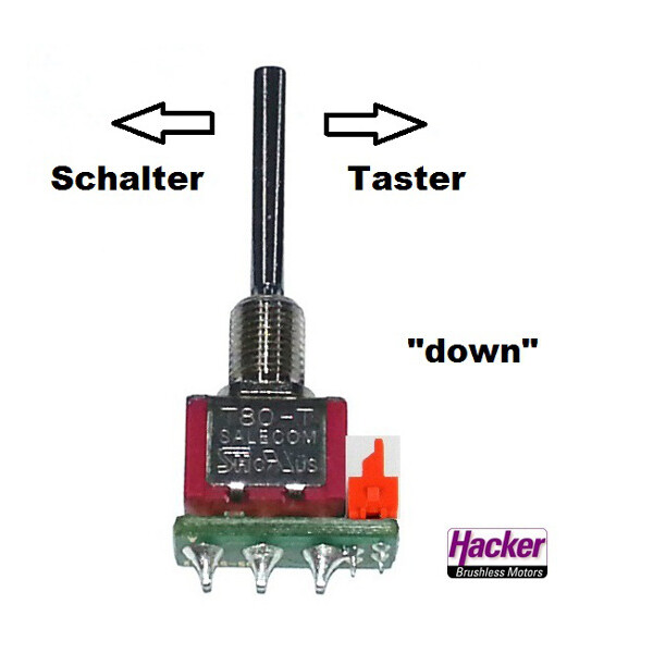 Tastschalter UP DC Sender DUPLEX 2,4EX