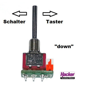 Tastschalter UP DC Sender DUPLEX 2,4EX