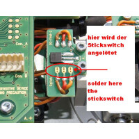 Knüppeltaster DC/DS Sender DUPLEX 2,4EX