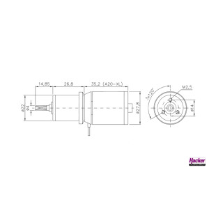 A20-8XL +4,4:1 EVO kv1500