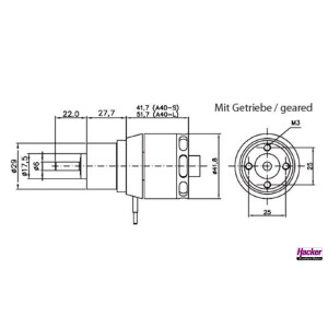 A40-10L V2 kv1100 + 6,7:1 PG