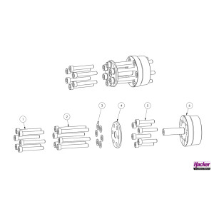 Propadapter Set Q100 25mmPropadapter Set Q100 29mm
