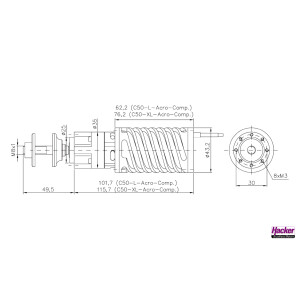 C50-14 XL Acro 6,7:1 Competition Kv 1160