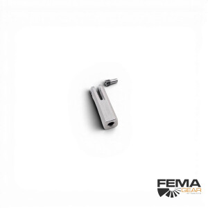 FEMA | Gabelkopf M3/D2 mit Freischnitt und Gewindepin
