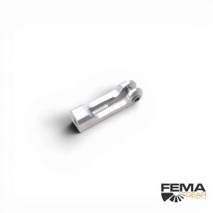 FEMA | Gabelkopf M3/D2 mit Freischnitt und Gewindepin