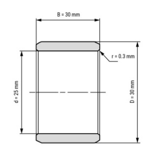 Innenring IR25 x 30 x 30 mm