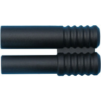 Kunststoff-Griff für Stecker / Buchse 4 mm schwarz
