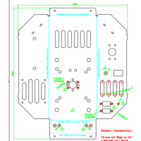 Chassis Blech für Generator