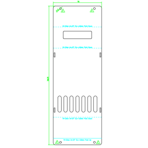 Chassis Deckel für Generator